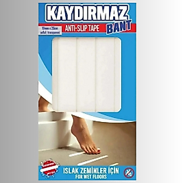 ISLAK ZEMİN KAYDIRMAZ BANT 19MMX20CM