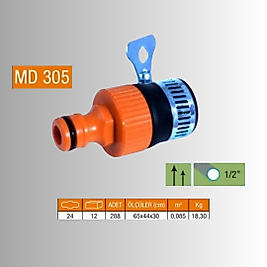 OTOMATİK BATARYA ADAPTÖR KELEPÇELİ MD305