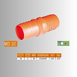 MED32 HORTUM EKİ TURUNCU 2"