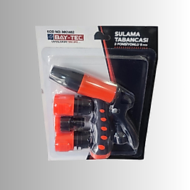 BAYTECH SULAMA TABANCASI 2 FONKSİYONLU 5 PARÇA MK1482